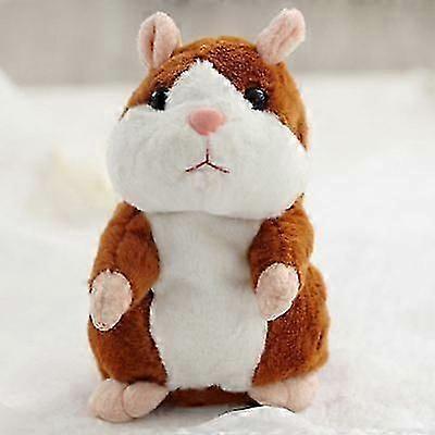 Adorable talking hamster plush toy