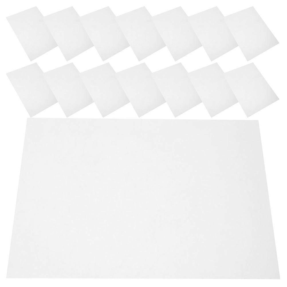 Heat Shrinkable Sheets Heat Shrink Sheets for DIY 30Pcs Transparent Bops