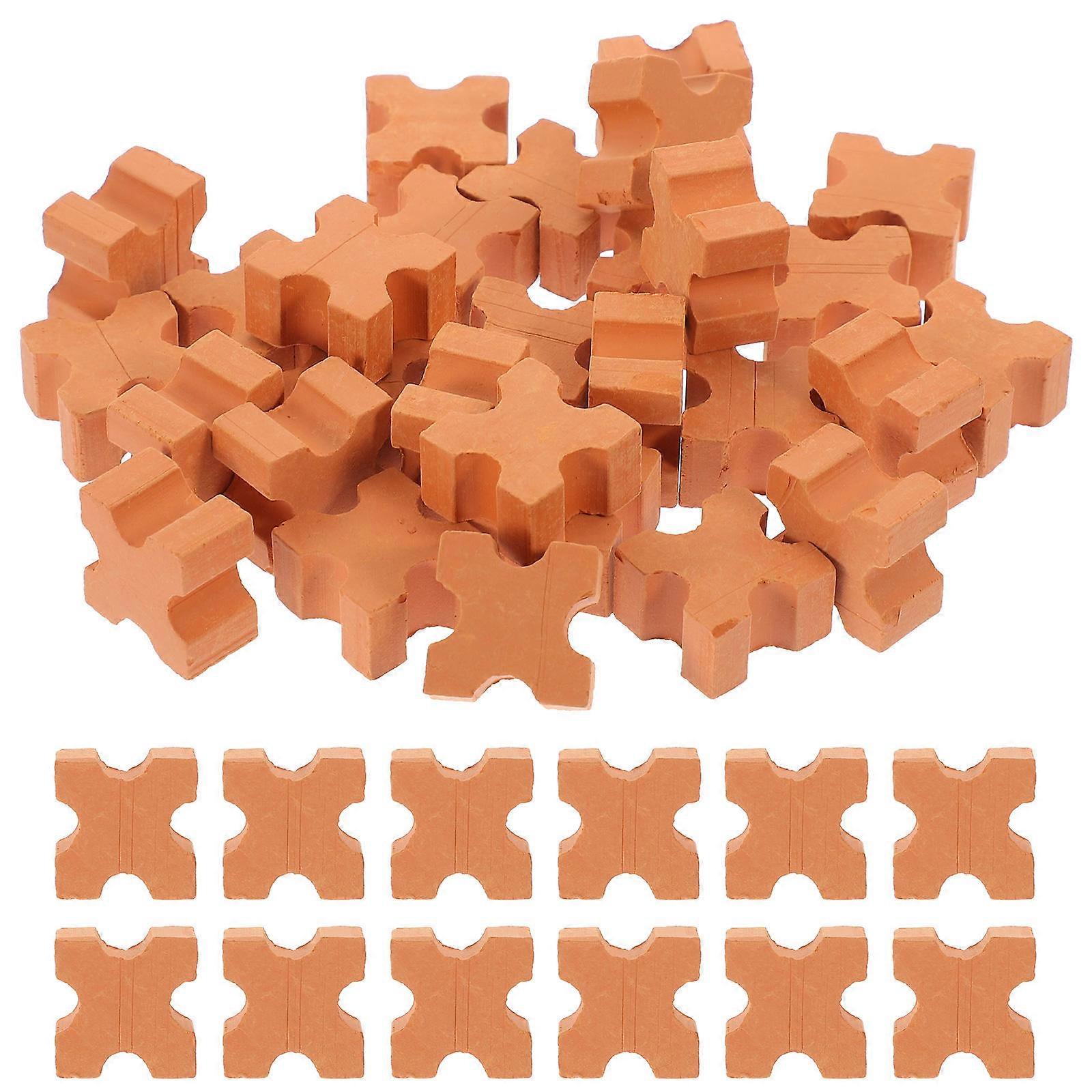 50pcs Realistic Mini Bricks Models Mini Blocks Dollhouse Mini Bricks Accessories Mini Bricks