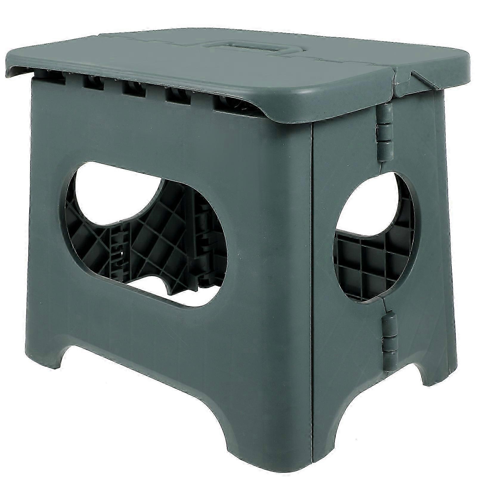 Portable Small Foldable Stool compatible with Home Use 1Pcs Green Folding Stool