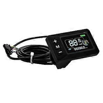 24V 36V 48V G51 Color Screen Display SM Connectors Large LCD Speed Screen compatible with Electric Bicycles and Scooters