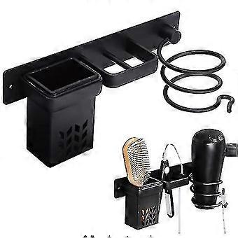 Hair Dryer Holder, Hair Straightener Holder, Wall Mount Storage for Bathroom