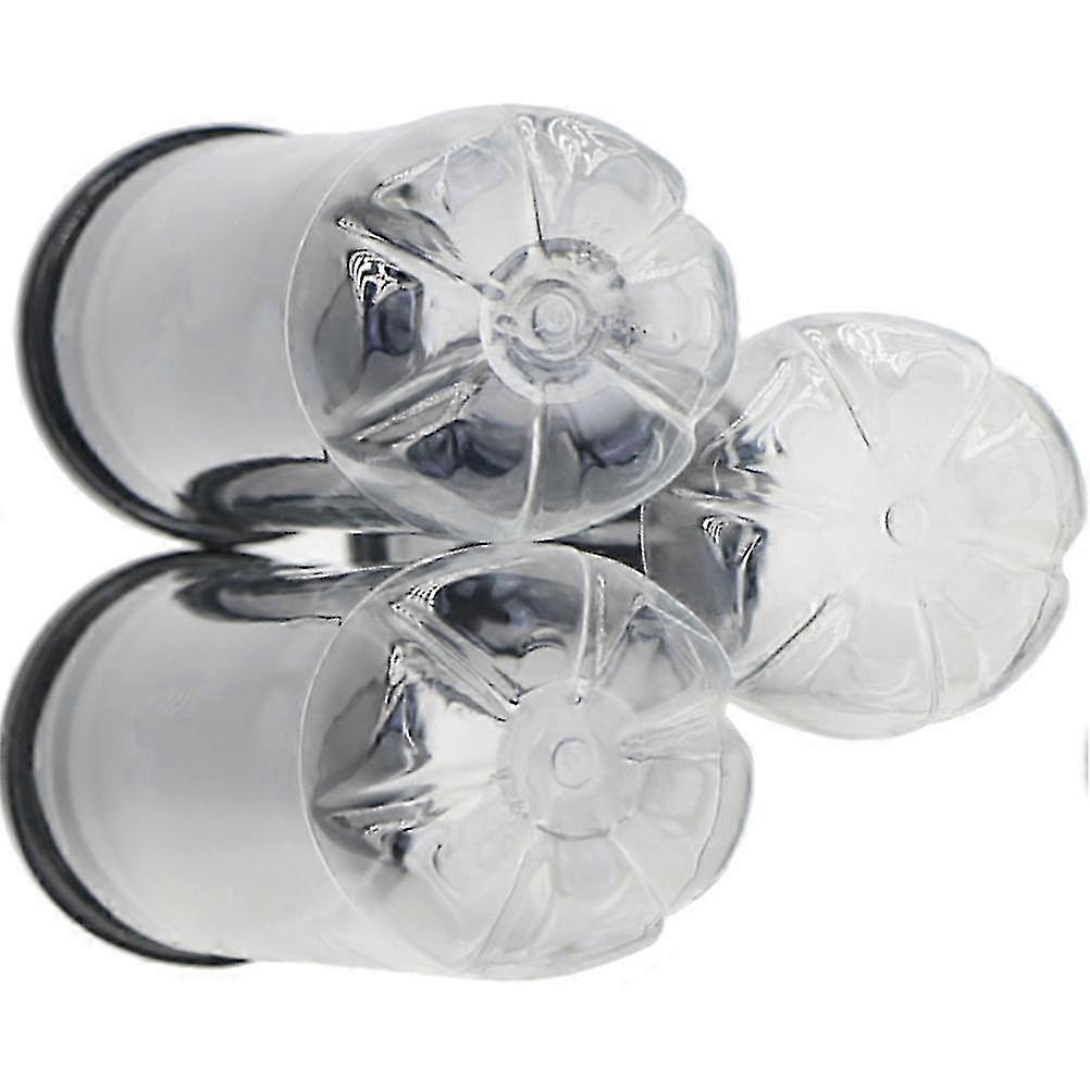 Tennis Holder Multi-Function Balls Storage Container with Lid 6Pcs Transparent