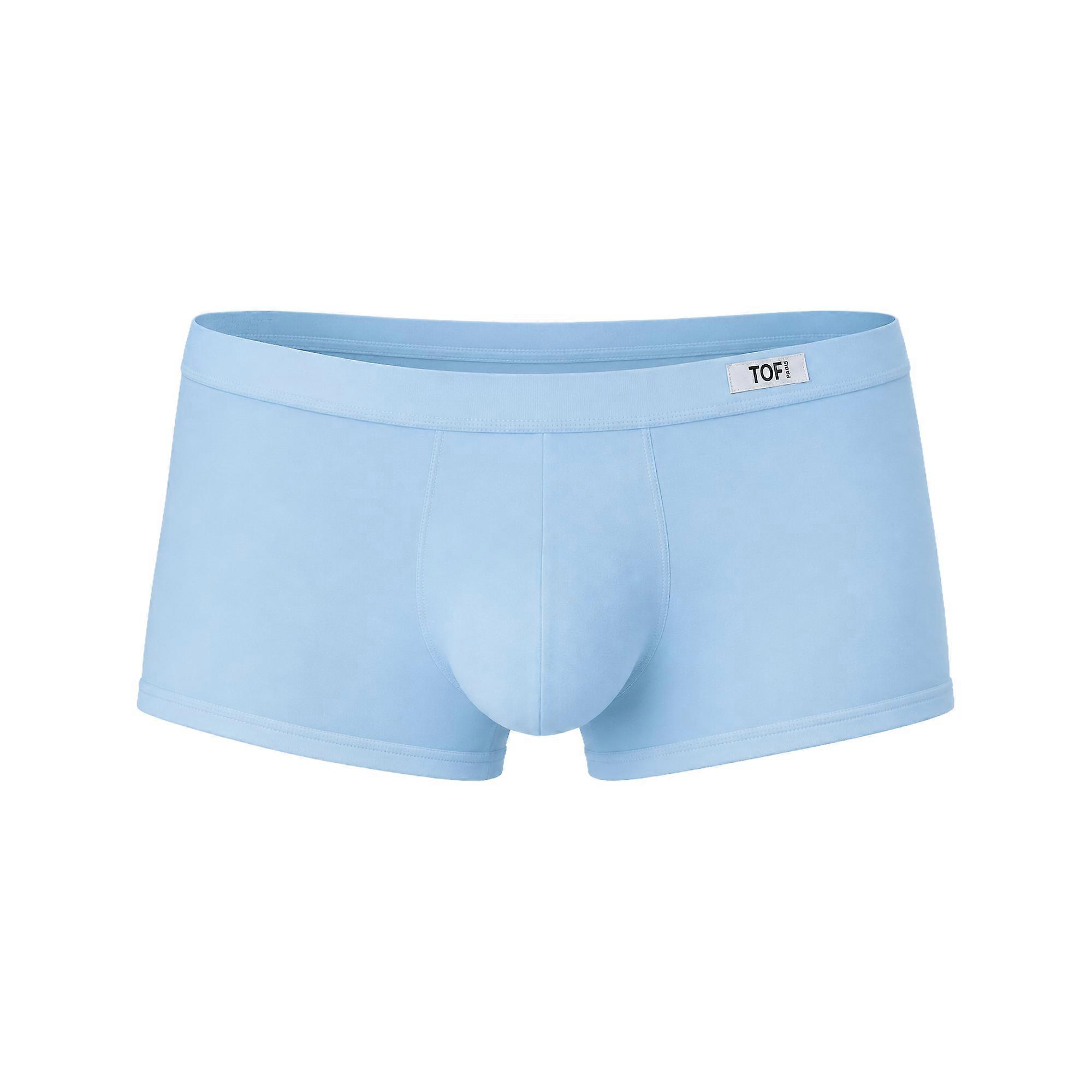 TOF Paris Mon Amour Microfiber Trunk Blue | Men's Underwear | Men's Boxer Shorts