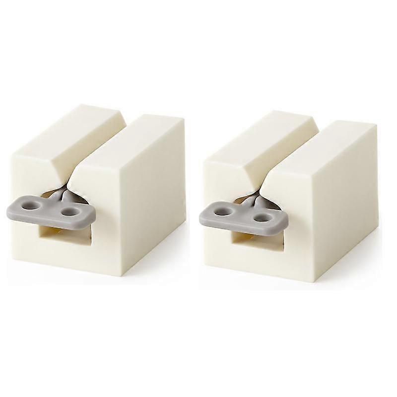 2 Pack Roller Tube Toothpaste Squeezer Multifunctional Manual Rotating Toothpaste Holder Save White Toothpaste