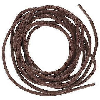 Waxed Round Heavy-Duty Boot Laces for Hiking Trekking and Work