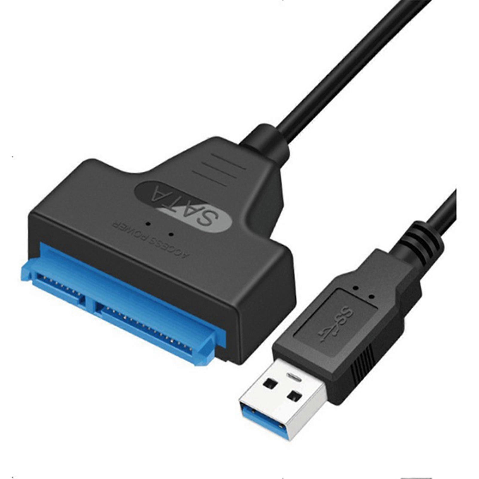 Black USB3.0 SATA Optical Cable