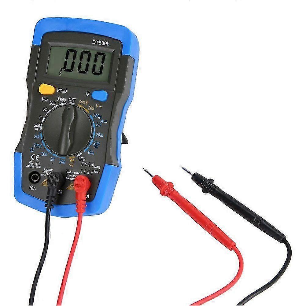 Portable HandHeld LCD Digital Mini Multimeter DC AC Voltage Current Meter(DT830L )