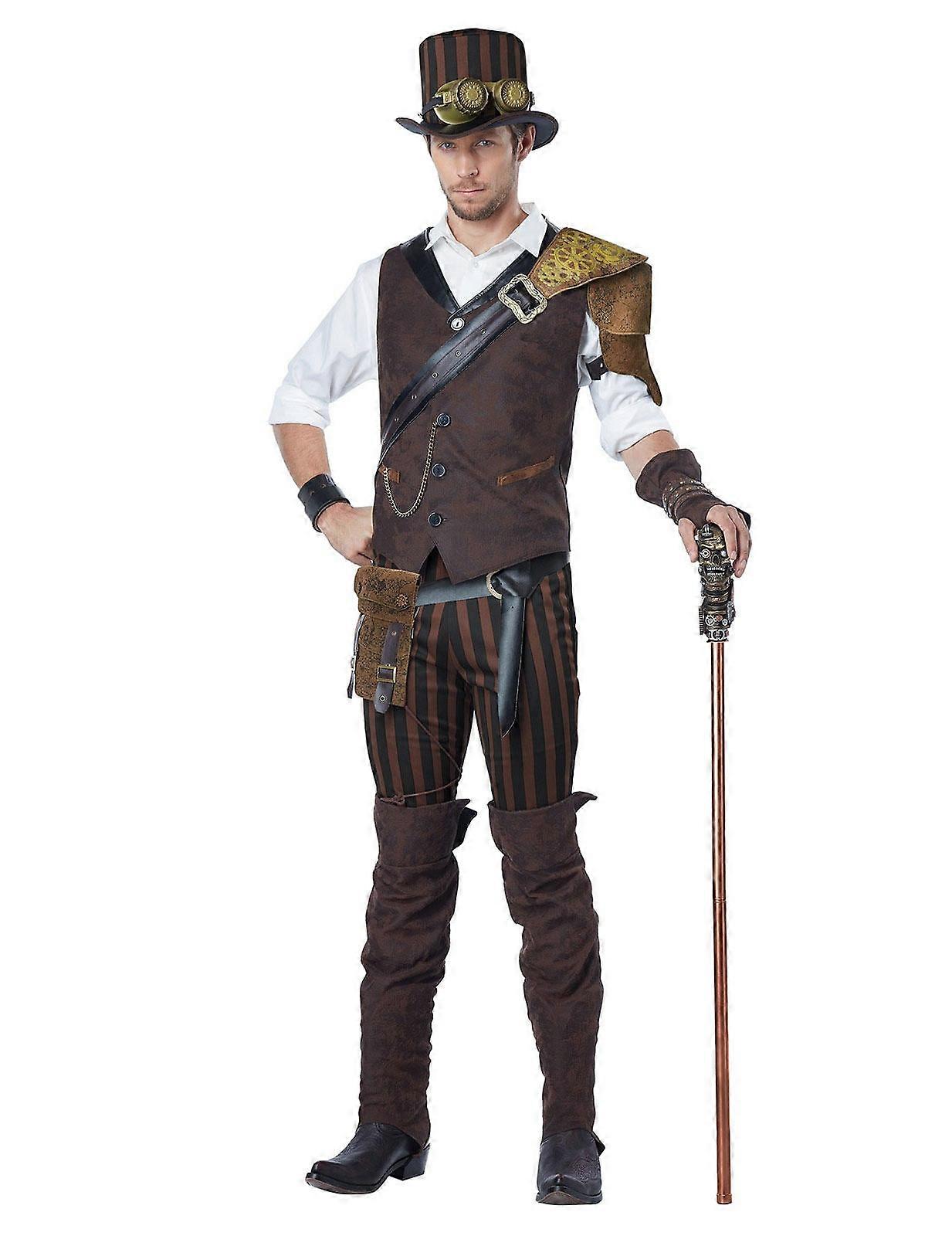 Steampunk adventurer costume for men