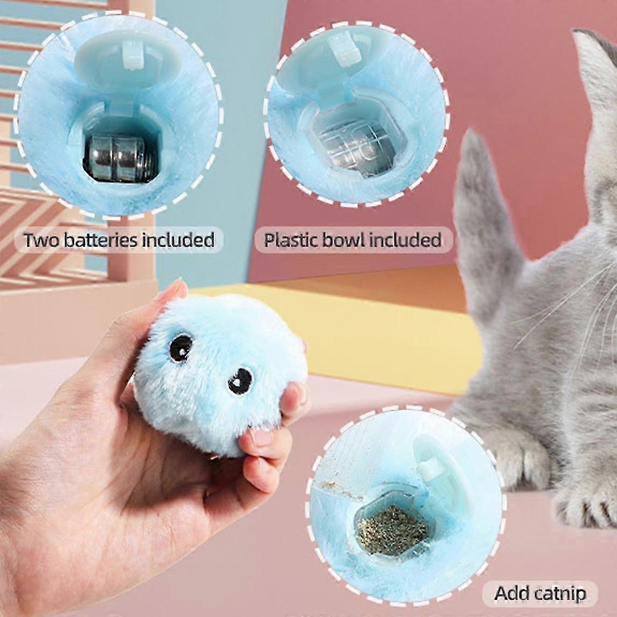 Silicone Prey-Mimicking Cat Ball