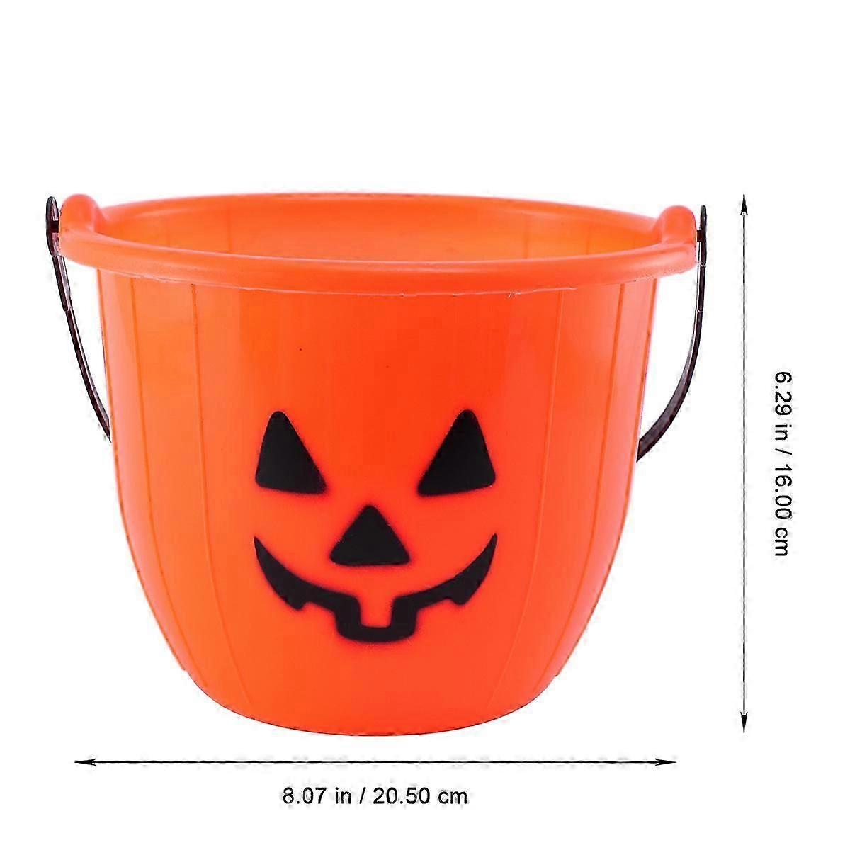 2Pcs Halloween Party Candy Packaging Barrels for Storage
