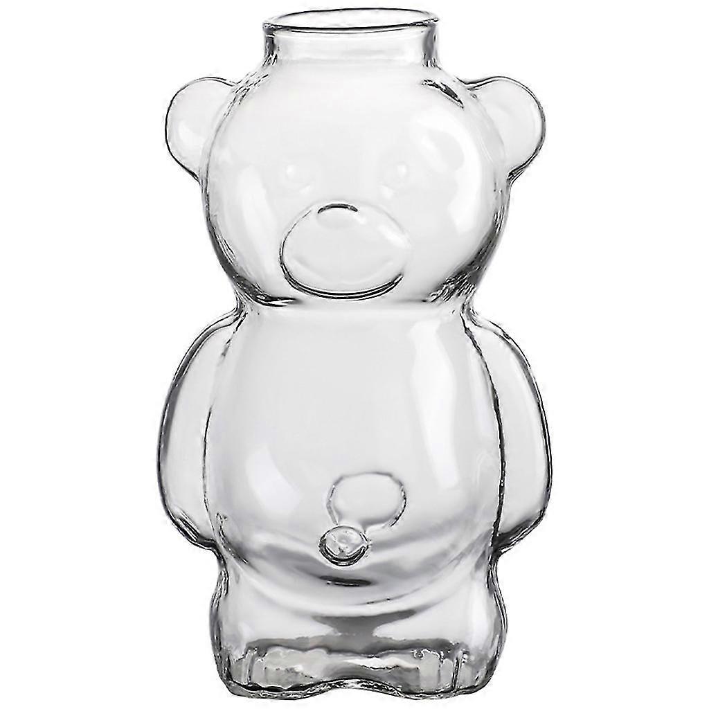 Bear Motif Borosilicate Drink Glass