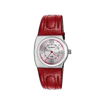 Custo on time size matters Quartz Analog Woman Watch with Cowhide Bracelet CU007603