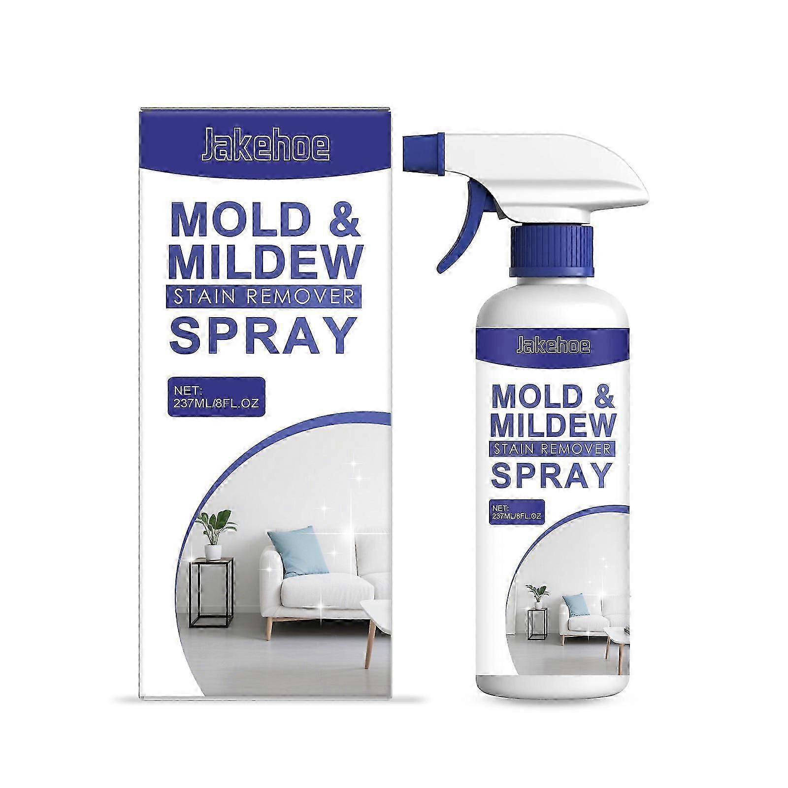 Mold Mildew Remover Spray Bathroom Tile Grout Multi Surface Stain Cleaner