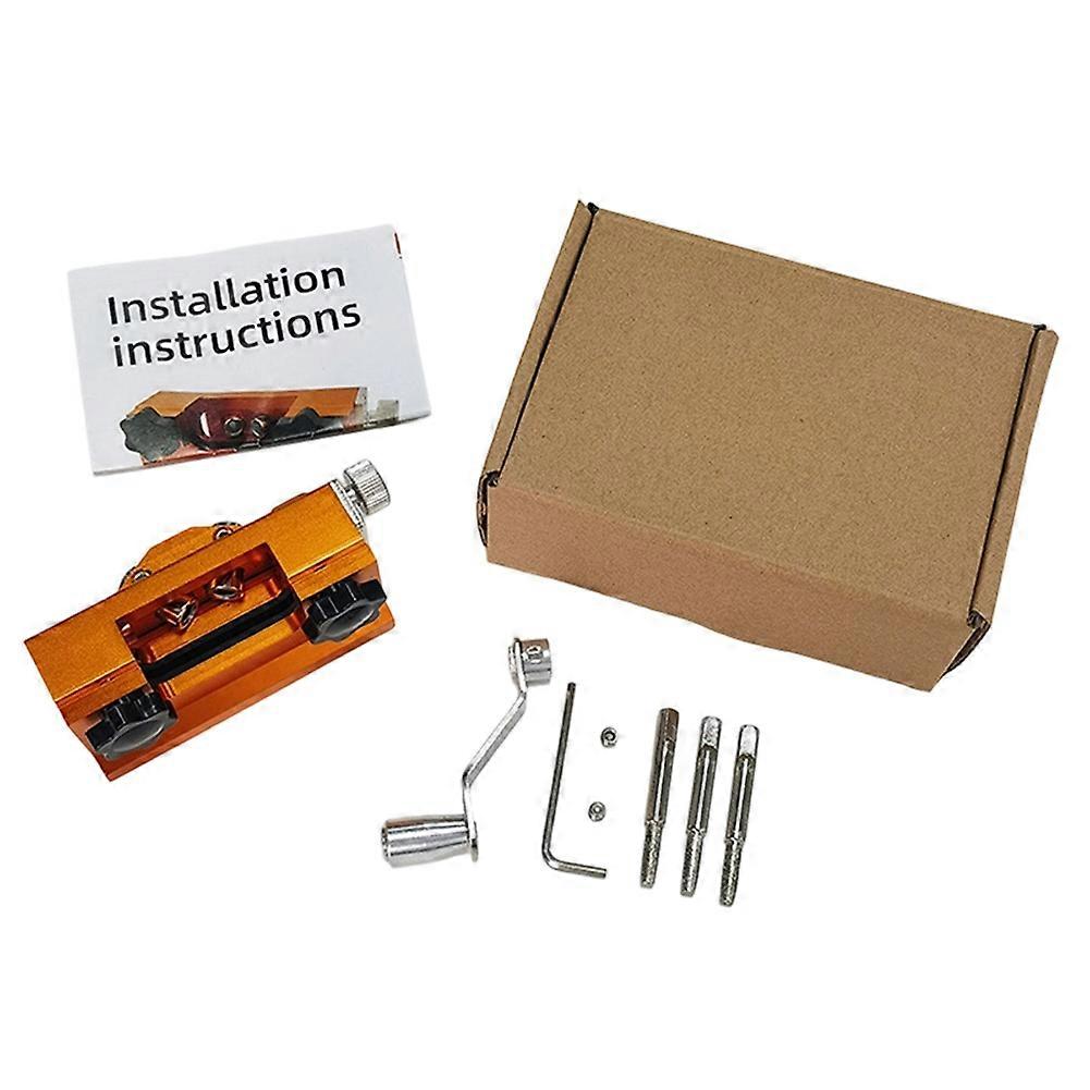 Upgraded Chainsaw Sharpener, Adjustable Manual Chain Grinder for Universal Chainsaw Chains