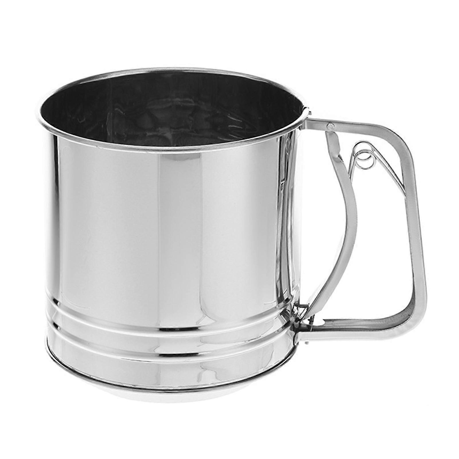 Stainless Steel Double-Layer Flour Sifter
