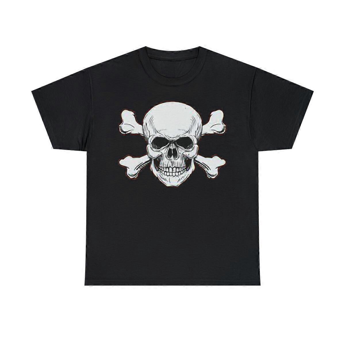 Skull and Crossed Bones V Short Sleeve Tee