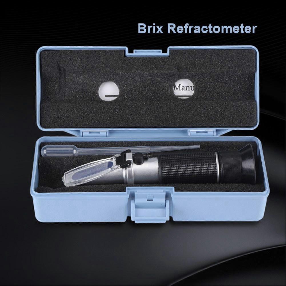 Professional 0~32% Accurate Brix Refractometer Beer Fruit Juice Sugar Tester Meter