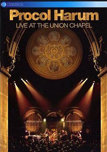 Procol Harum Live at the Union Chapel DVD (2016) Procol Harum cert E - Region 2