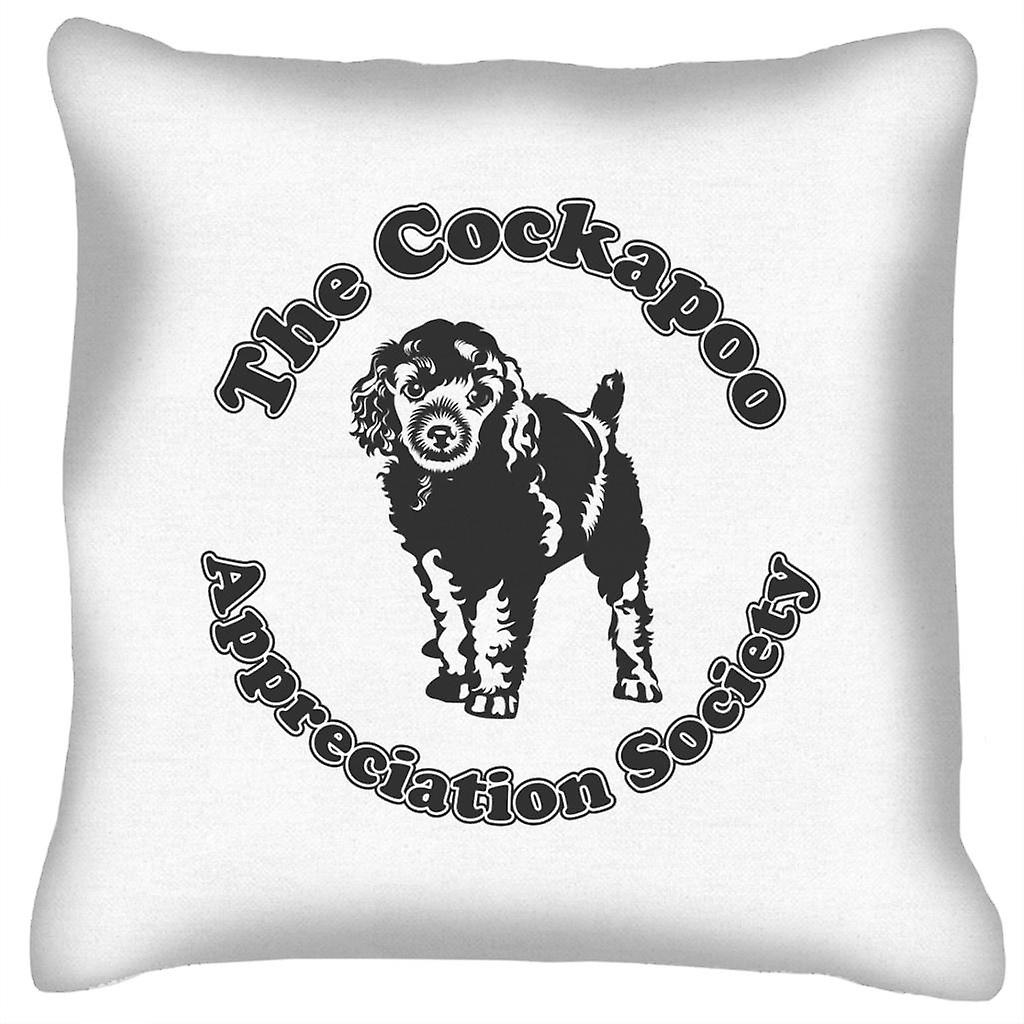 Cockapoo Appreciation Society Cushion