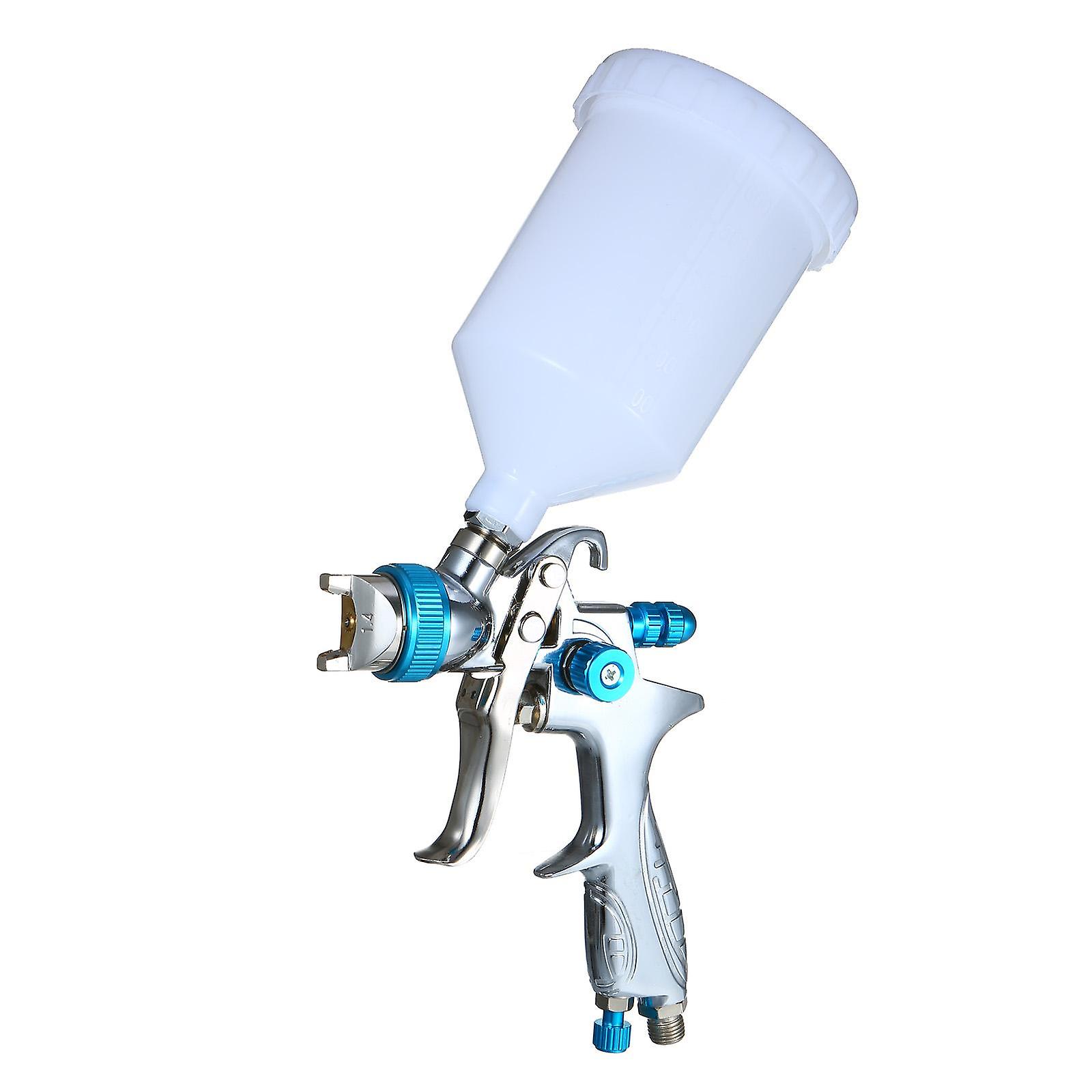Spray Gun Gravity Feed Paint Sprayer with 600ml Cup 1.4mm Nozzle for