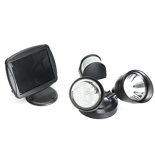 Solar Power 36 Led Pir Motion Sensor Outdoor Wall Light - Dual Security Flood Lamp