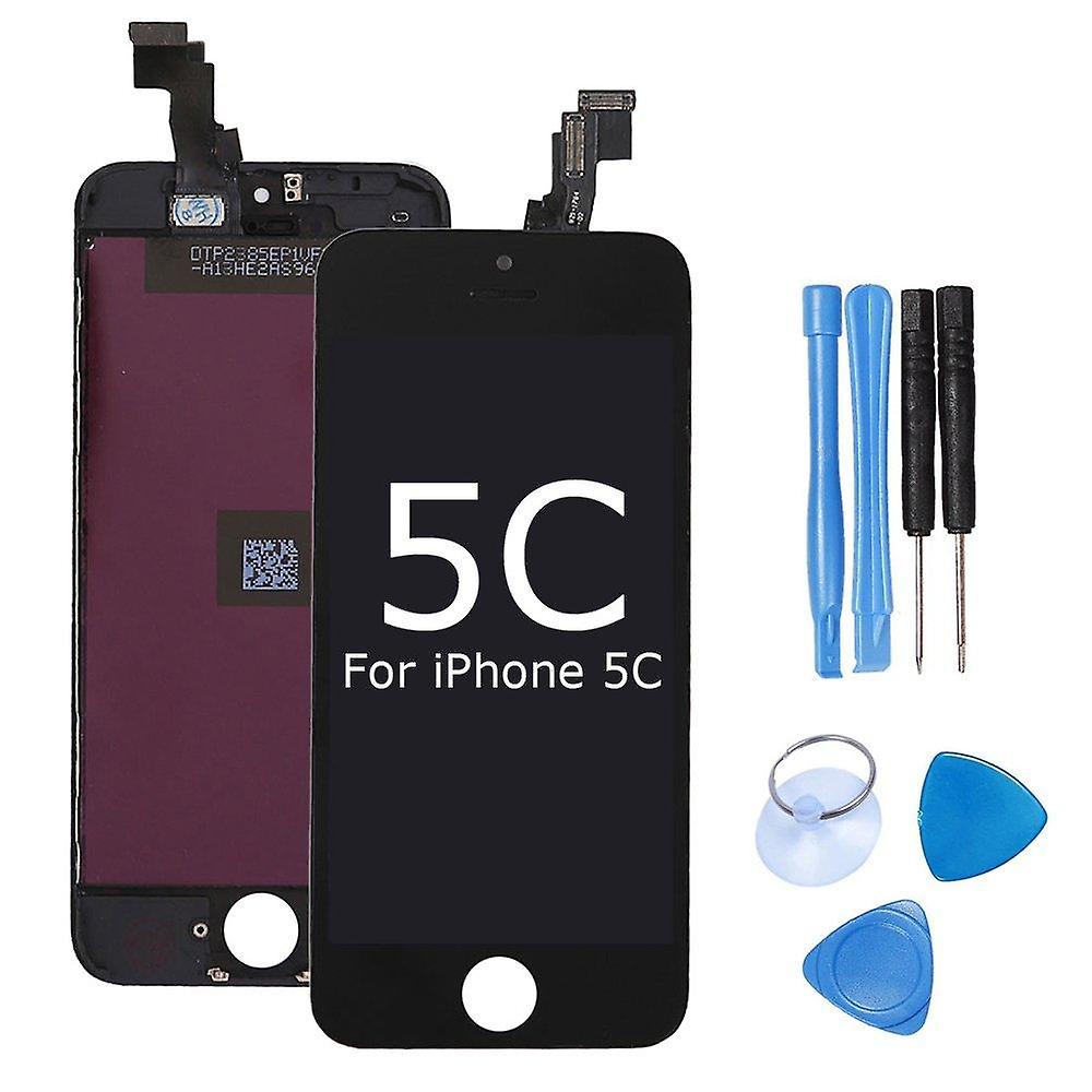 For Iphone 5c Lcd Touch Screen Replacement Digitizer Basic Assembly - Black
