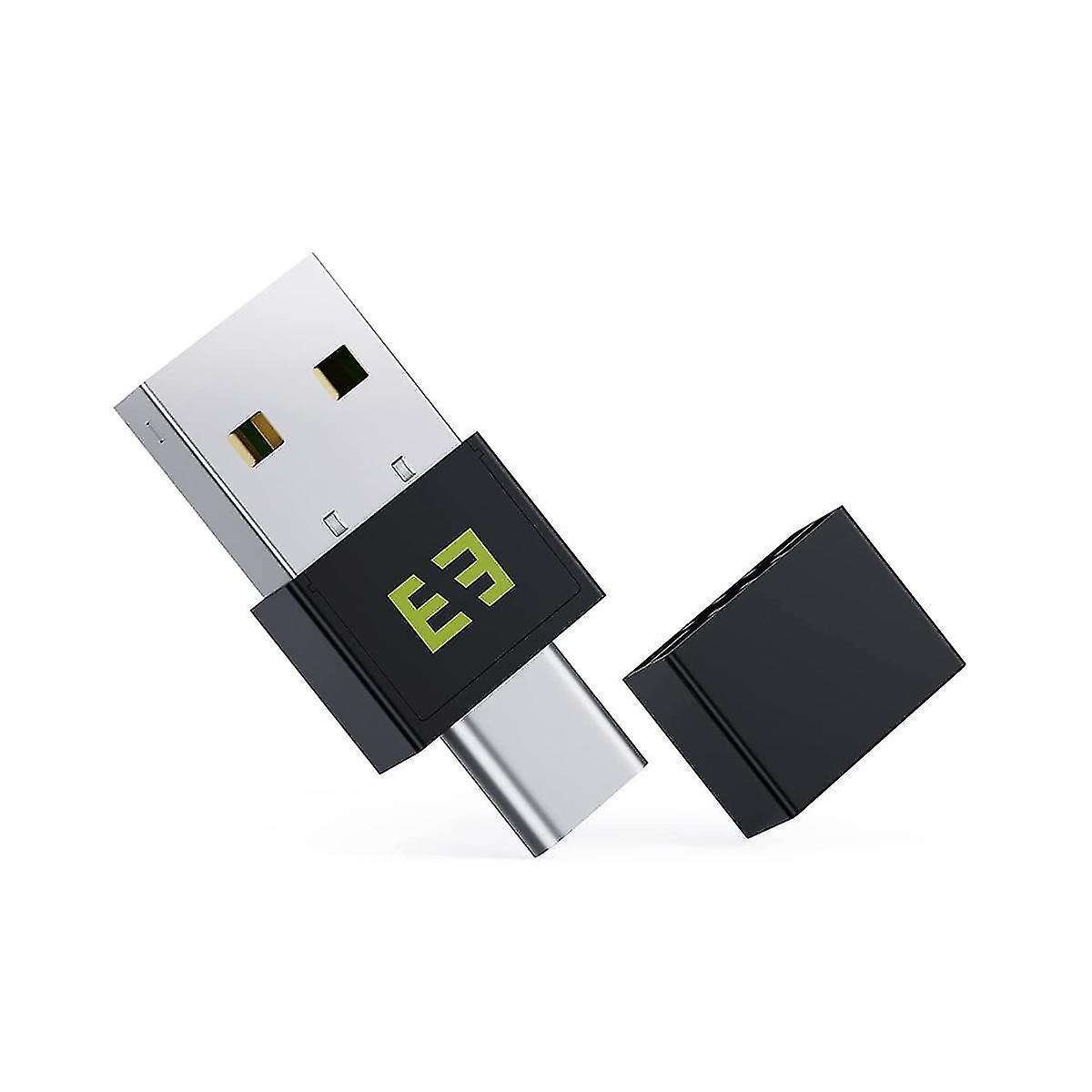 Undetectable Mouse Jiggler Keeps Pc/laptop/computer Awake Driver-free Usb and Type C 2 In 1 Mouse