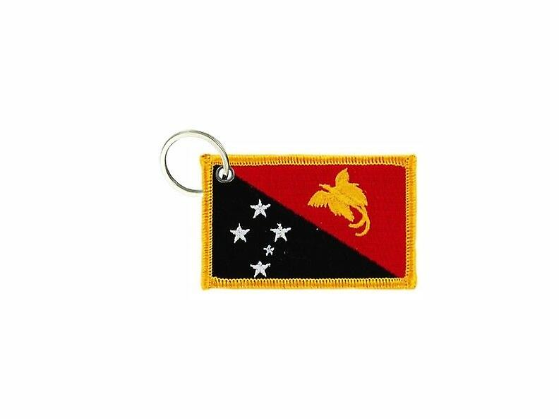 Cle Cles Key Brode Patch Ecusson Badge Flag Papua New Guinee