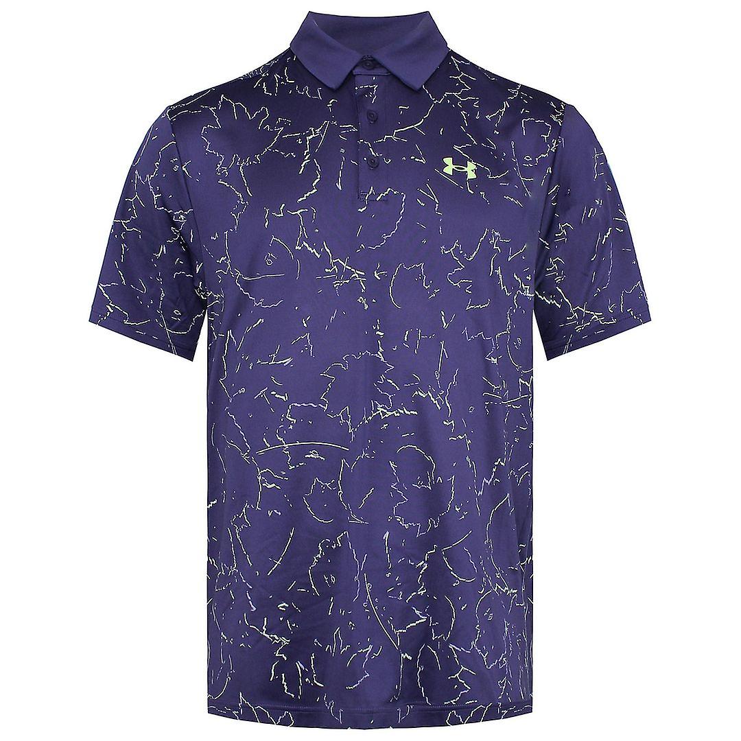Under Armour Playoff 2.0 短袖男士紫色 Polo 衫 1327037 500