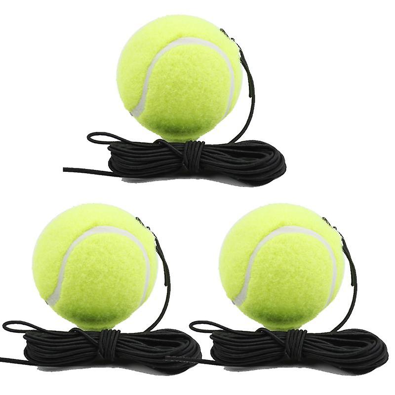 Tennis Trainer Tennis Practice Single Self-Study Training Tool with 3 Ball
