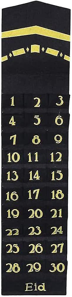Handmade Felt Ramadan / Eid Hanging Countdown Calendars