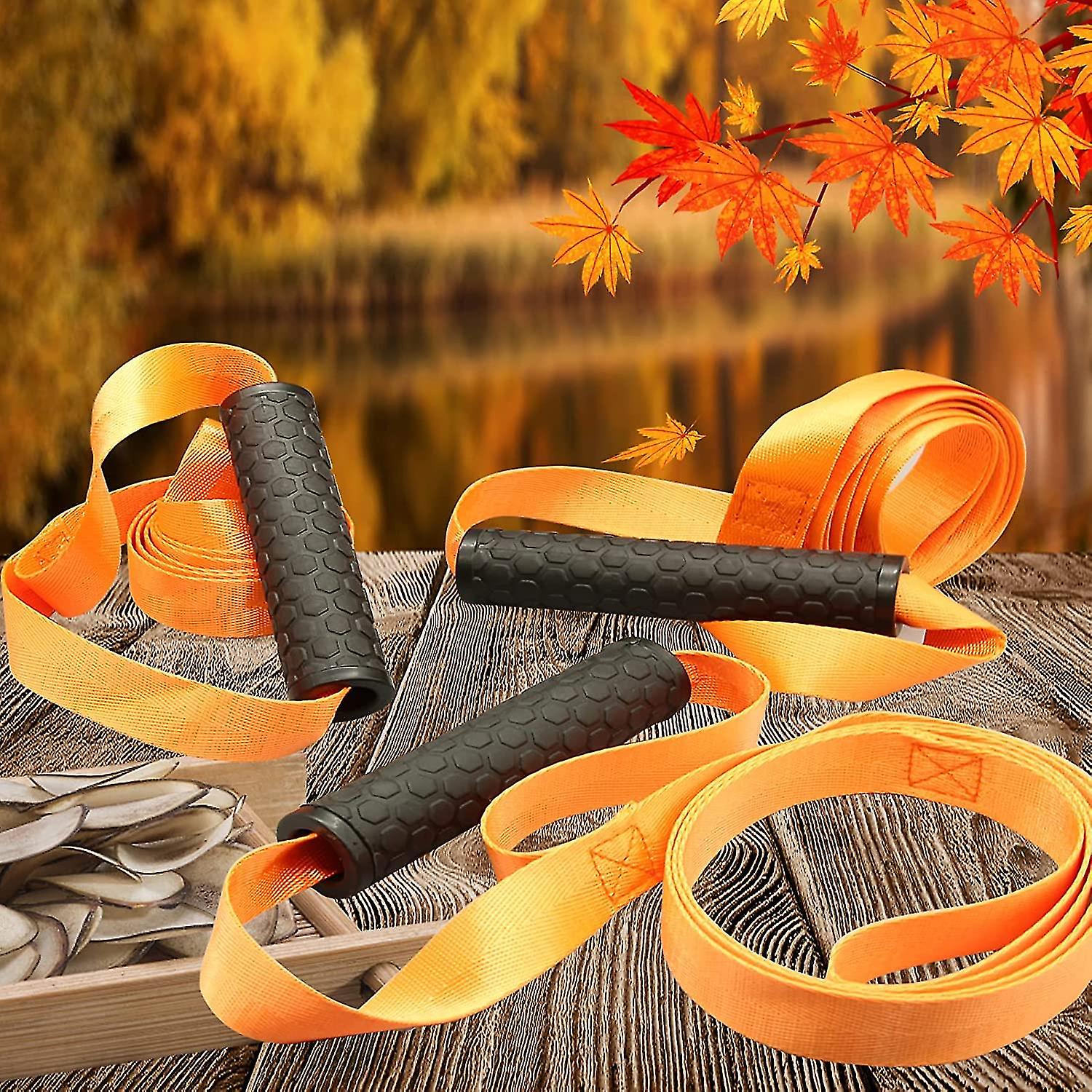 3pcs Deer Drag Rope With Non-slip Handle, Heavy Duty Deer Drag Strap ...