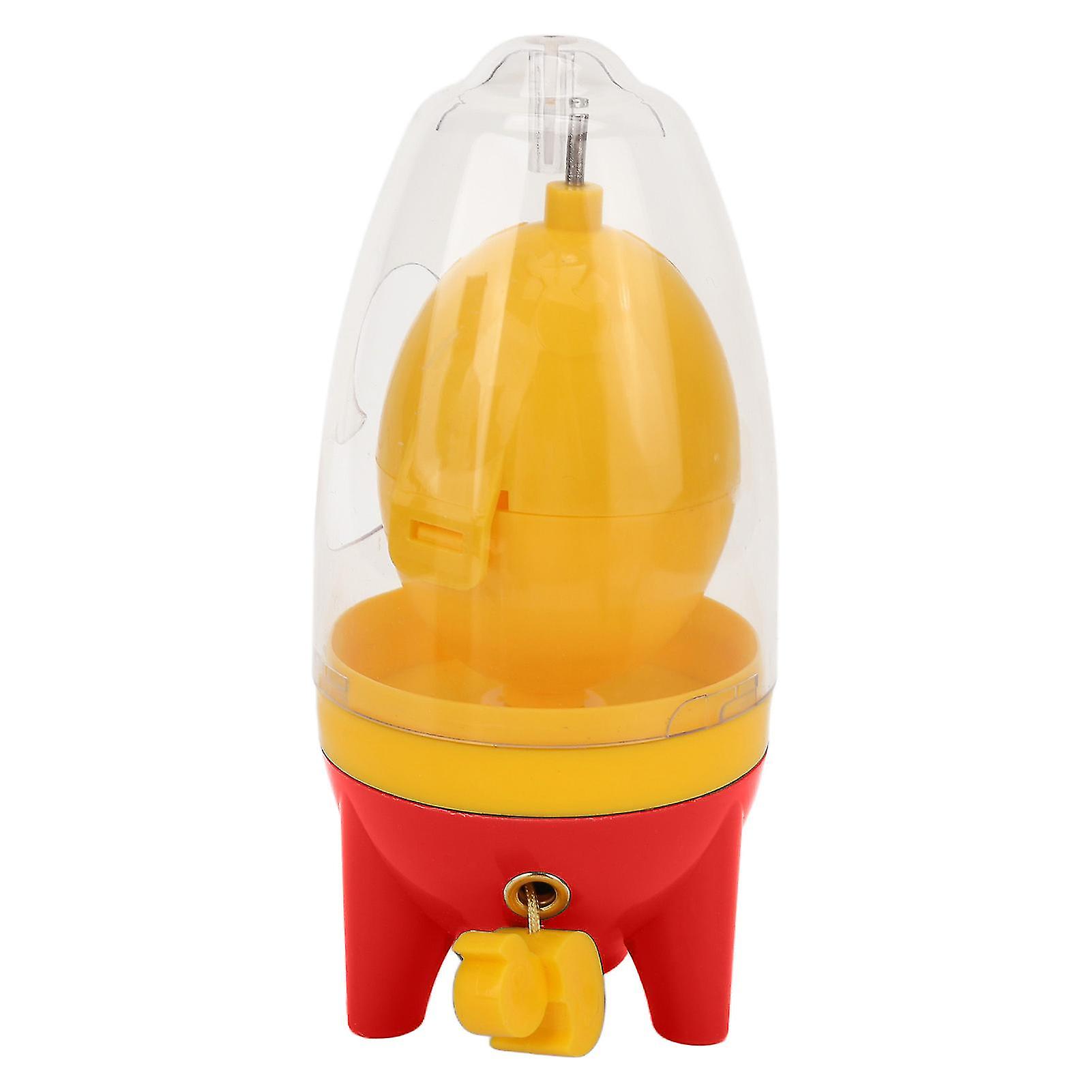 Egg Spinner Funny Shape High Twist Rotation Homogeneous Hand-Driven Portable Golden Egg Machine Red - Kitchen gadget.