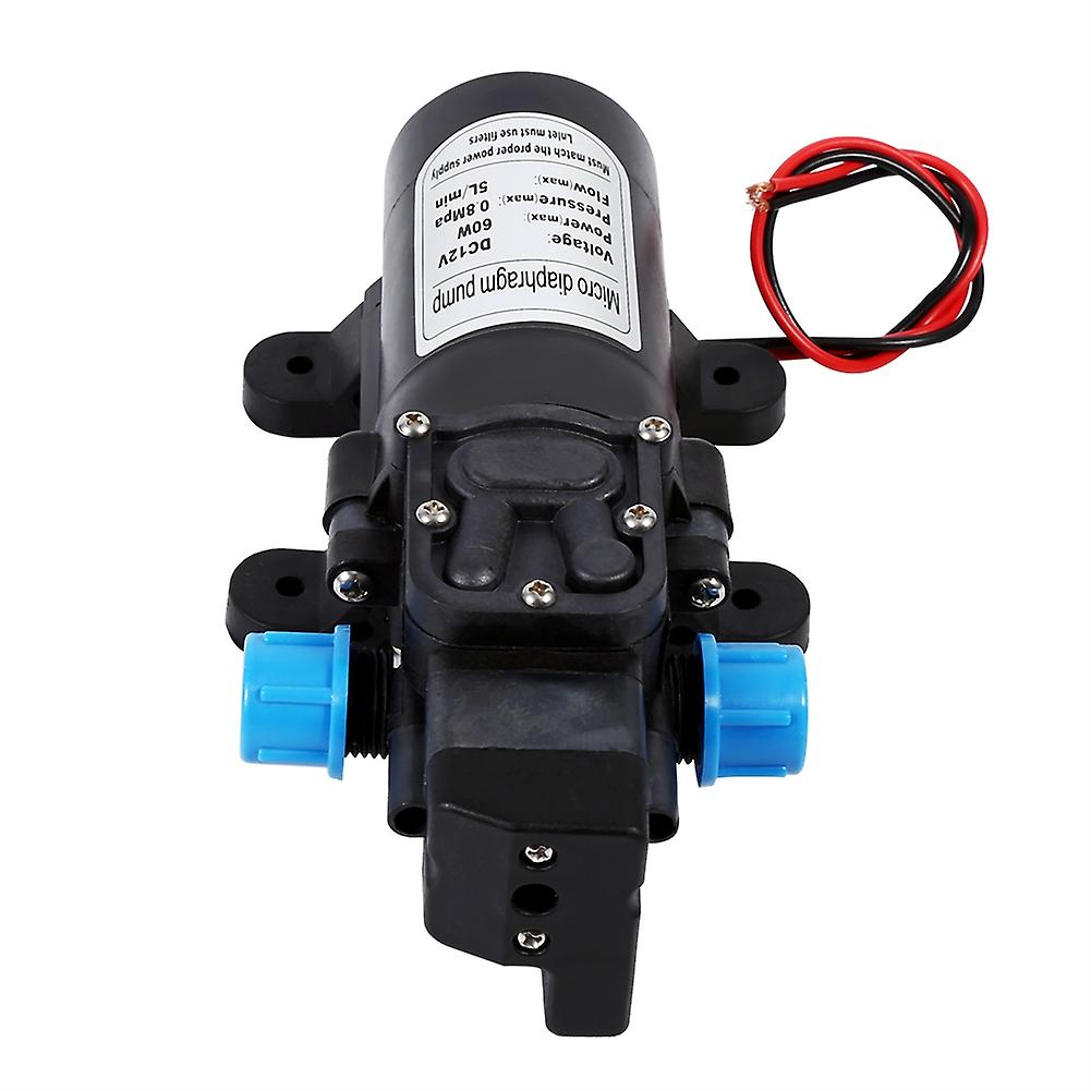 ZHOUBA 12V 60W 80PSI Smart High Pressure Self-priming Water Pump for Home Garden