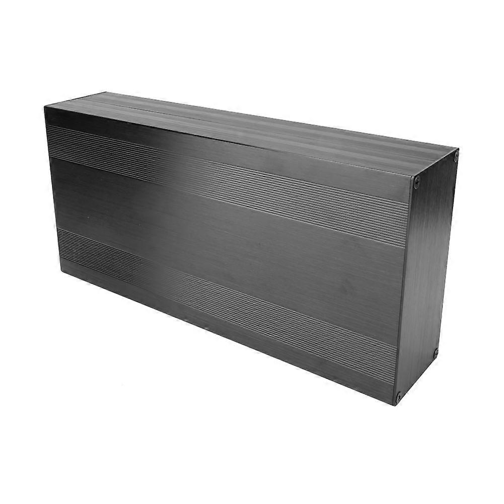 Split Type Aluminum Cooling Case Enclosure Electronic Box for Amplifier GPS (300mm)