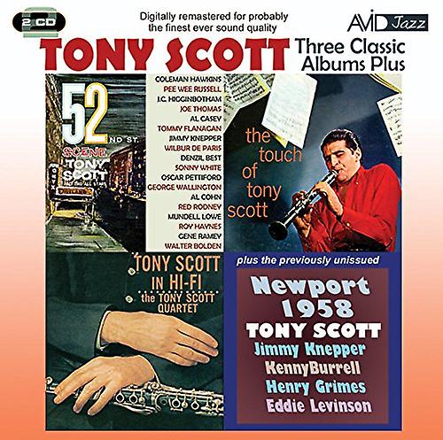 Various - Three Classic Albums Plus (52nd St Scene / Tony Scott In Hi-Fi / The Touch Of Tony Scott) [CD]