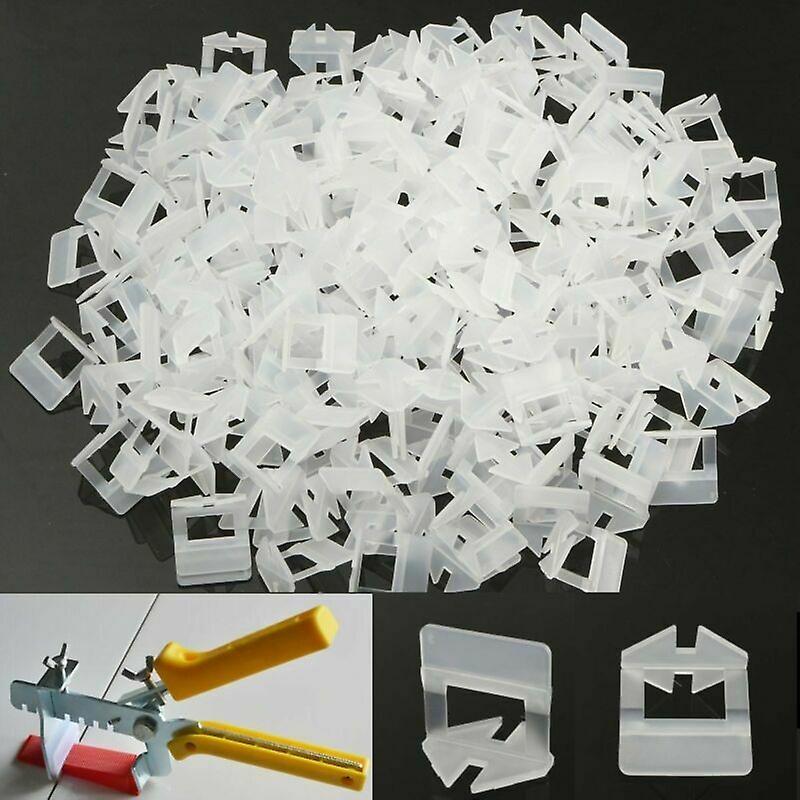 200-1000x Clip Tile Leveling System Kit Floor Wall 1.0mm Tile Spacer Tiling Tool