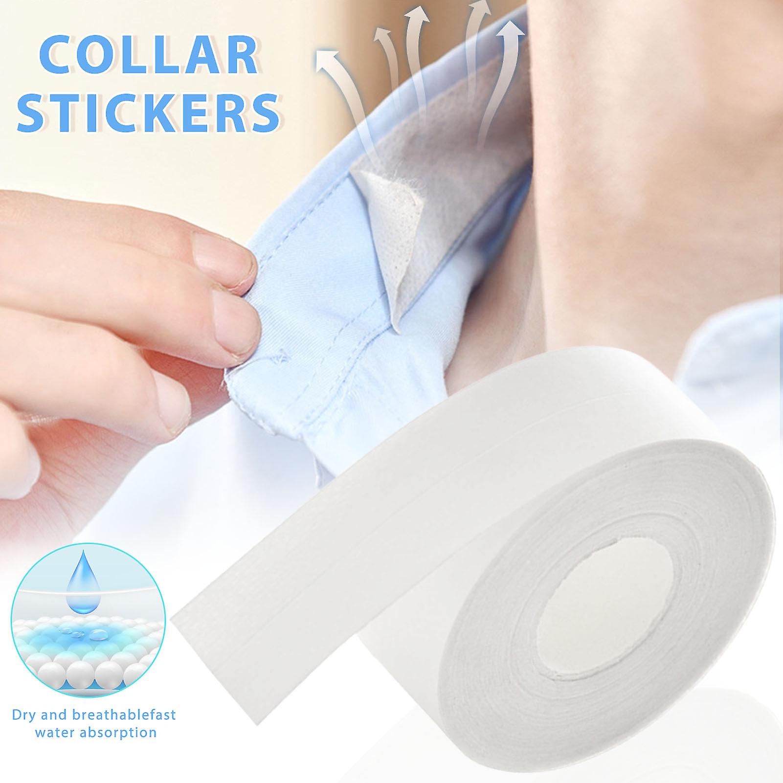Collar Sweat Pads Disposable Collar Neck Liner Pads Anti-Dirty Patch for Shirt