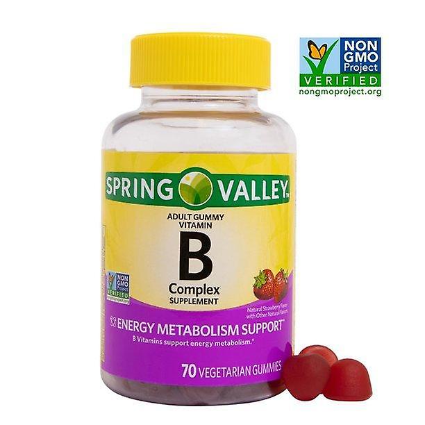 Spring Valley Vegetarieno Complex de vitamine B, 70 ct