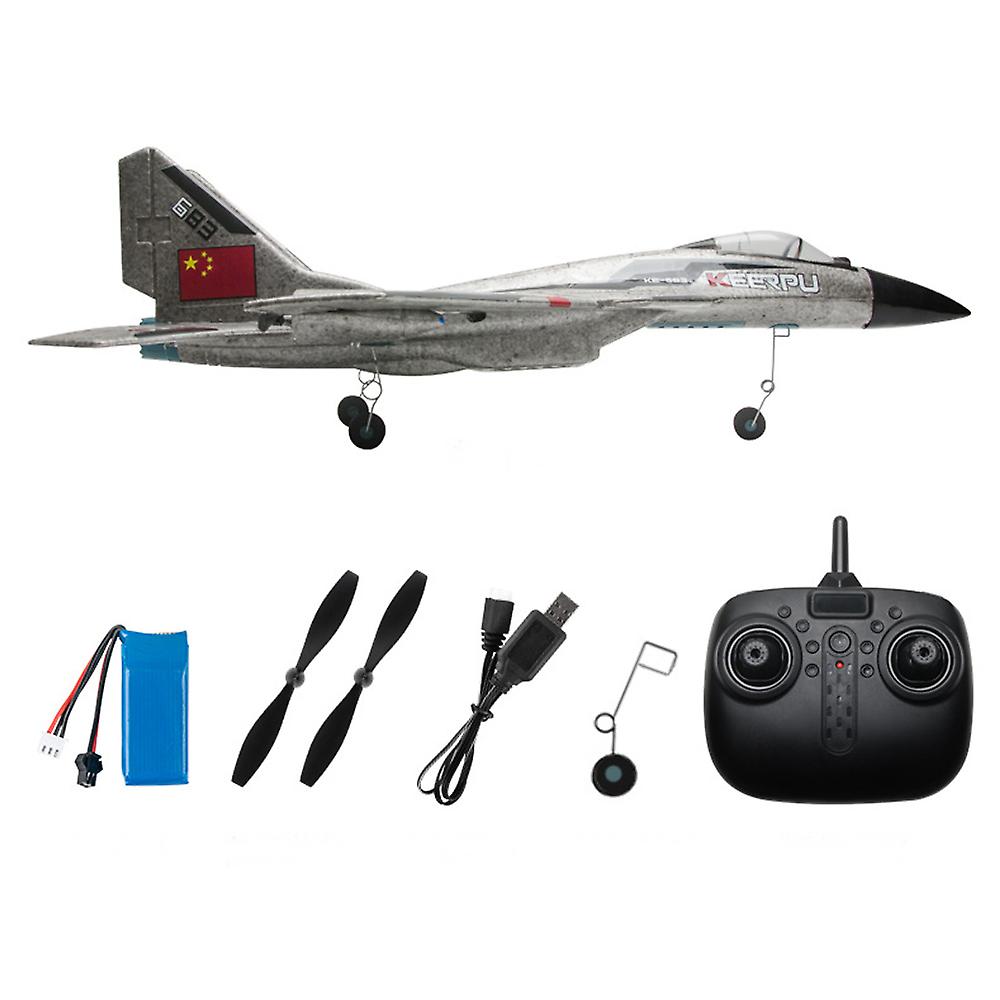 490Mm Wingspan 2.4ghz 2ch Auto Balance Epp Rc Airplane Warbird Glider Rtf With Led Night Light