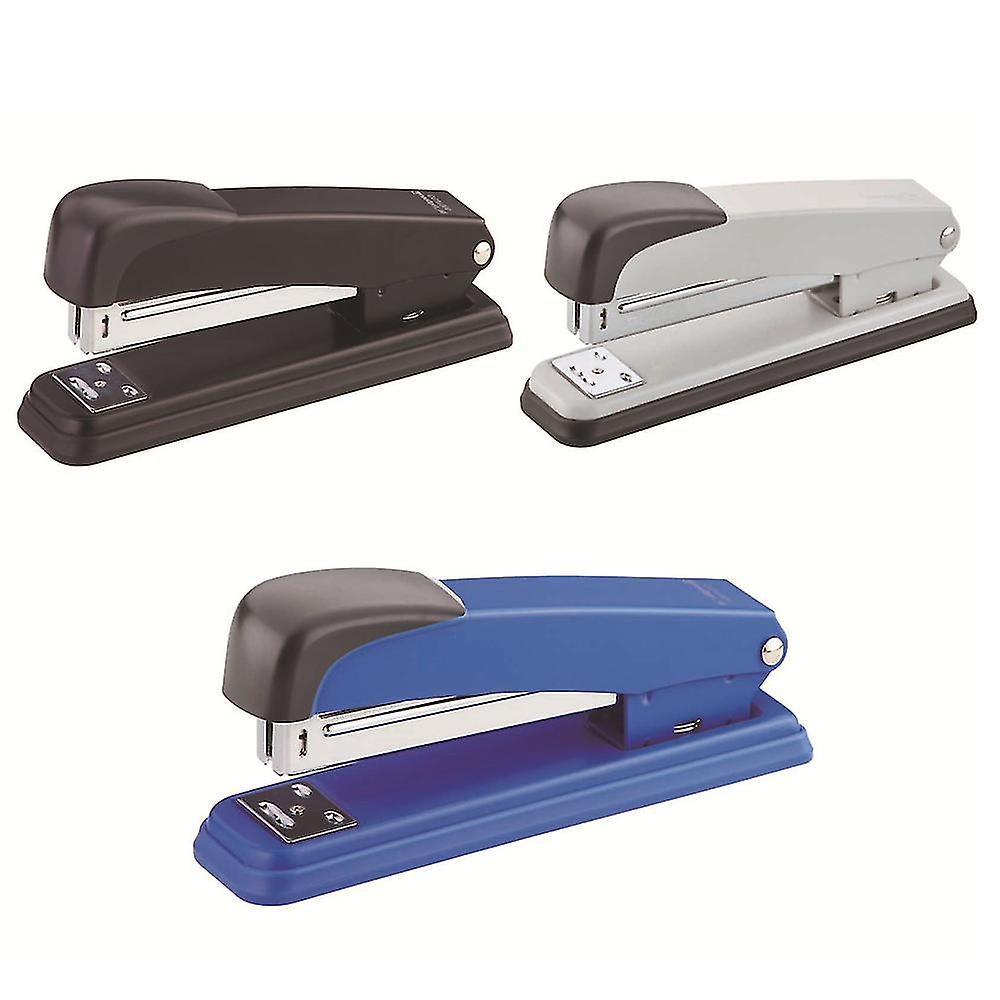 Ergonomic 20-sheet Desktop Stapler, Black