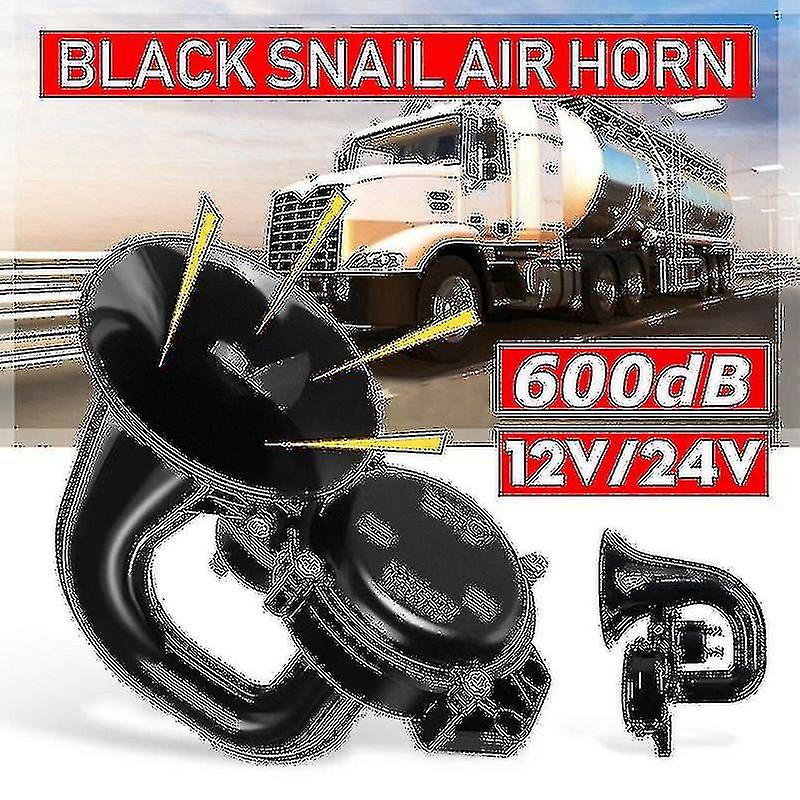600db 12 / 24v Elektryczny klakson S Głośny dźwięk do łodzi rowerowej z rowerem samochodowym-YKY416