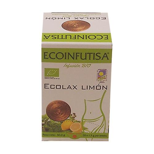 Ecolax Lemon Infusion Bio 20 infusion bags