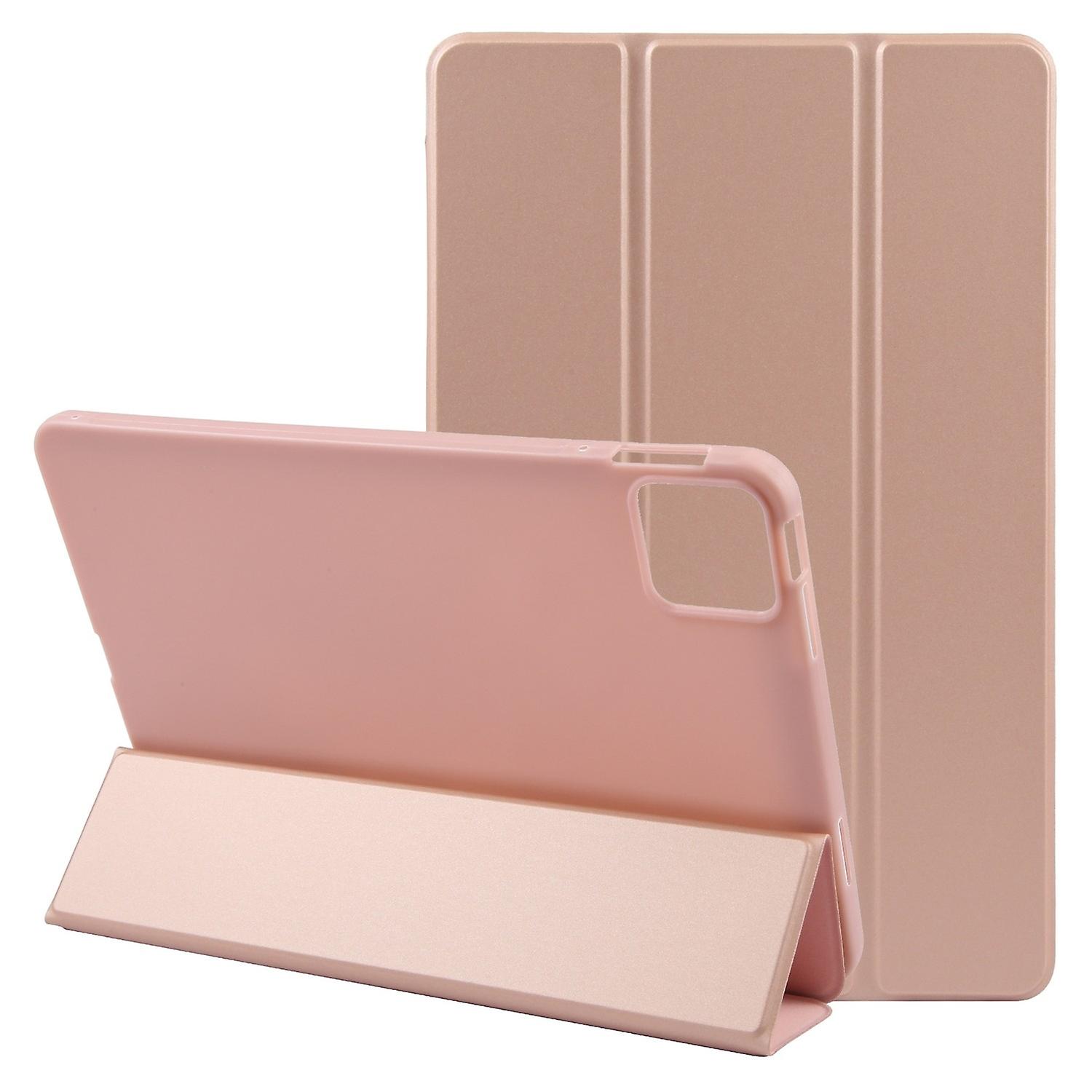 Three-fold Tablet Leather Case For iPad Air 13 2024
