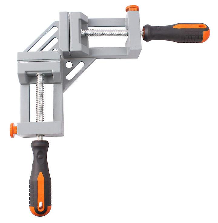Single Handle 90 Degrees Angle Aluminum Alloy Rectangular Clamp Wood Working Tool