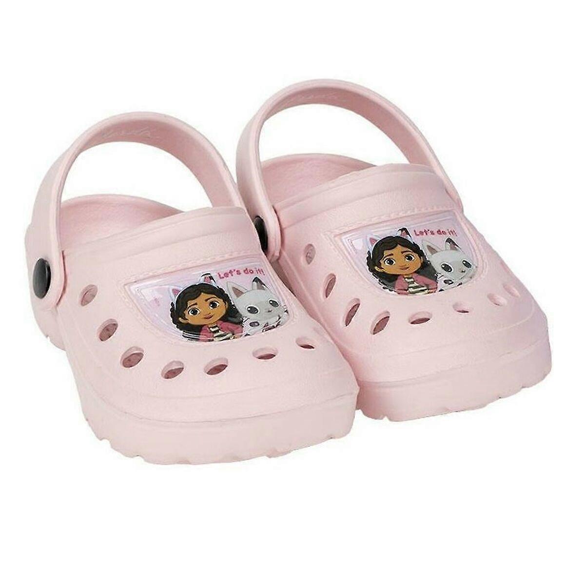 Strandclogs Gabby's Dollhouse Hellrosa