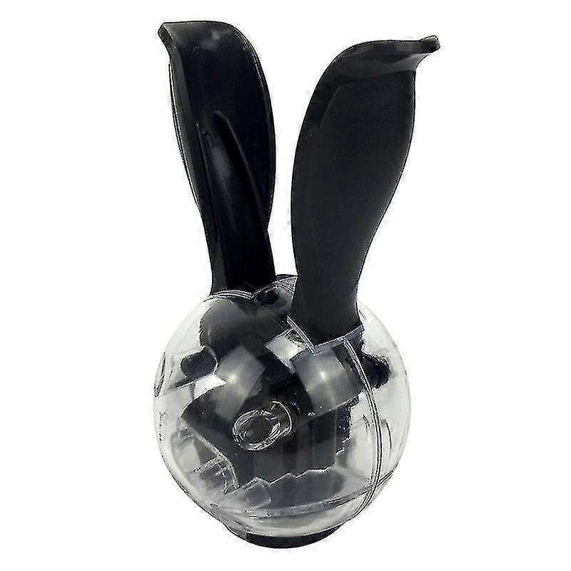 Manual Mini Salt Pepper Mill Portable Rabbit Ears Ceramic Core Ball Grinder