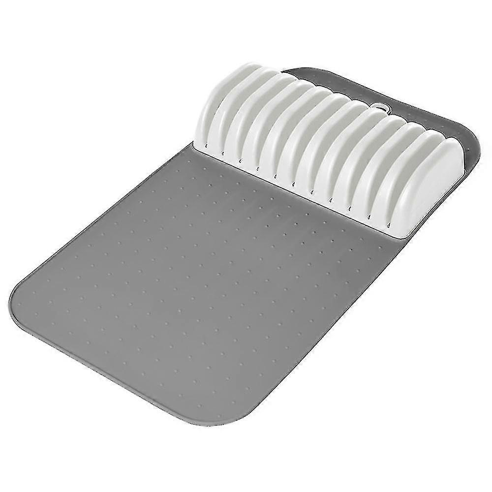 Madesmart Large In-Drawer Knife Mat (White)-Excellence