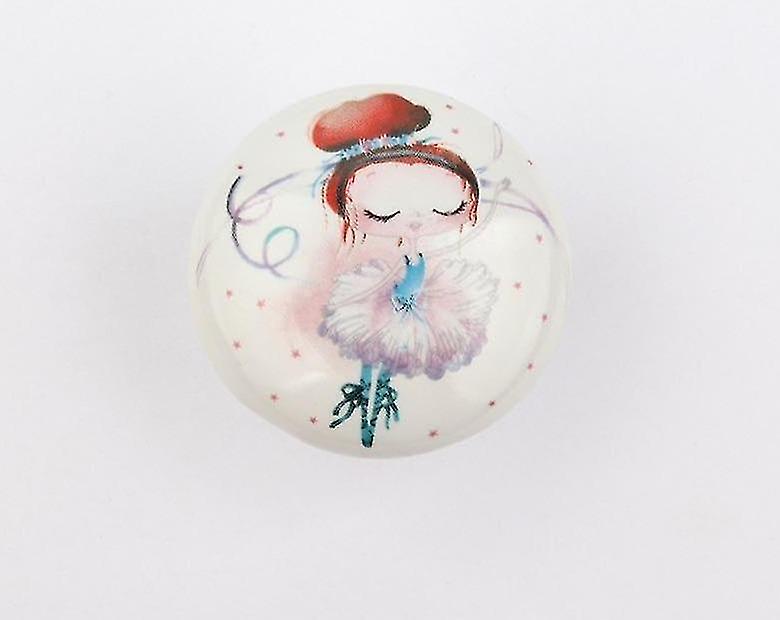 new princess nordic style ceramic single round wardrobe handle sm35081